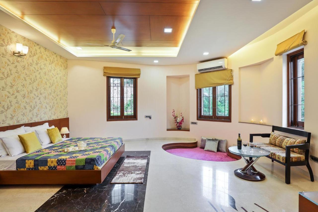 Stayvista'S Prakriti Farms With Outdoor Pool, Complimentary Breakfast And Hi-Tea Udaipur Eksteriør billede