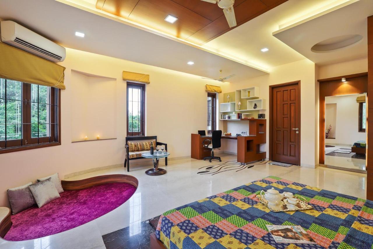 Stayvista'S Prakriti Farms With Outdoor Pool, Complimentary Breakfast And Hi-Tea Udaipur Eksteriør billede